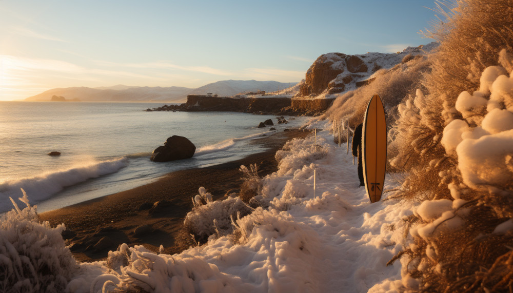 Surf in inverno: la nuova frontiera del turismo estremo
